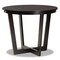 Baxton Studio Brava Modern and Contemporary Two-Tone Dark Brown and Walnut Brown Finished Wood 5-Piece Dining Set 179-11389-10898-Zoro - alternate 5